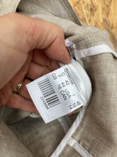 Lněné kimono ST.EMILE 99 % len