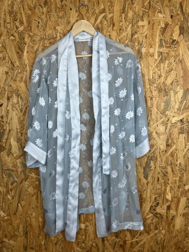 Hedvábný župan Christa Günter 60 % hedvábí