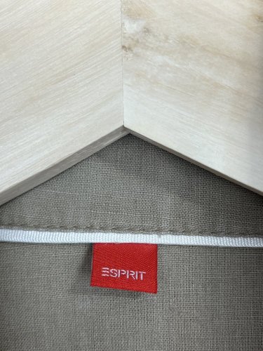 Přírodní košile Esprit 55 % len 45 % bavlna