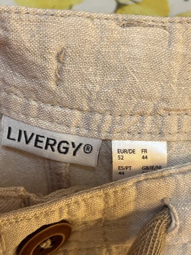 Pánské kraťasy Livergy 55 % len 45 % bavlna