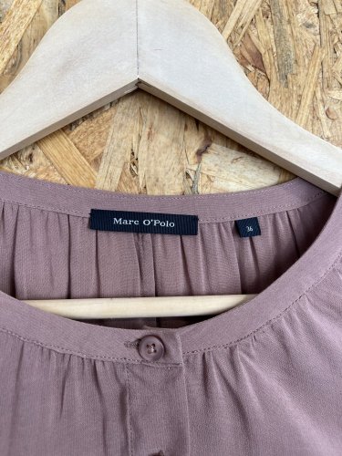 Hedvábná tunika Marc O`Polo s podílem hedvábí a viskozy