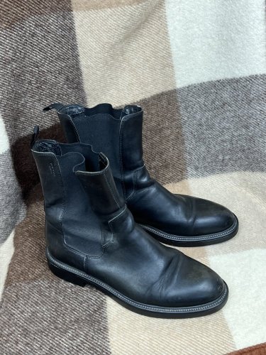 Kotníkové boty Vagabond 100 % kůže