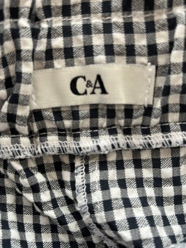 Široké kalhoty C&A 60 % bavlna