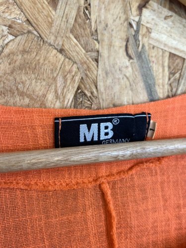 Přírodní tunika MB design 50 % len 50 % bavlna