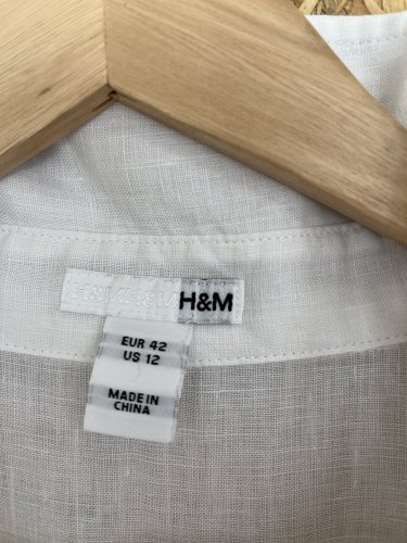Košilové šaty H&M 100 % len