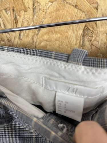 Kalhoty H&M 73 % polyester 20 % viskoza