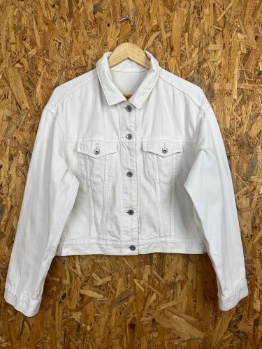 Riflová bunda Uniqlo 100 % bavlna