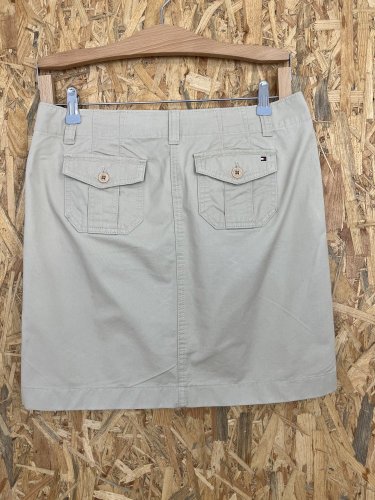 Bavlněná sukně Tommy Hilfiger 100 % bavlna