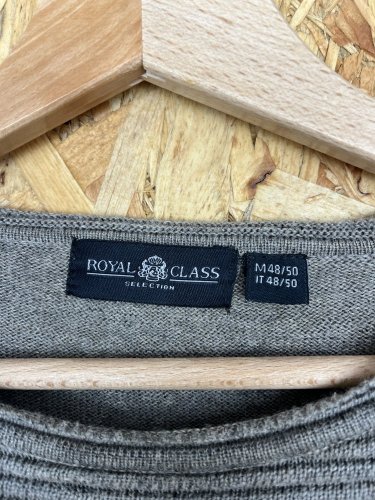 Pánský svetr Royal Class 52 % vlna 48 % bavlna