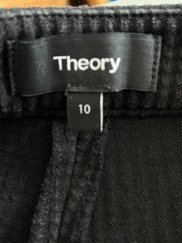 Vaflové kalhoty Theory 65 % bavlna