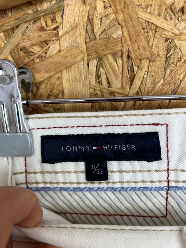 Pánské kalhoty Tommy Hilfiger 100 % bavlna