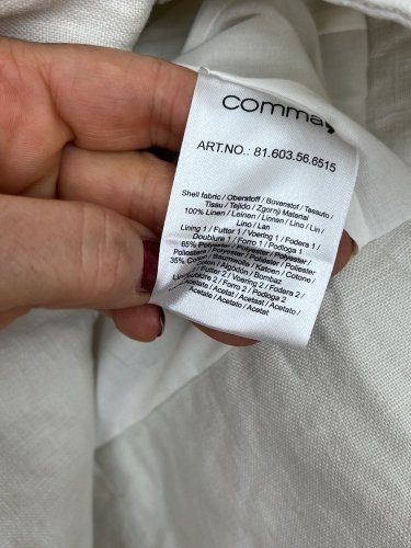 Lněné sako Comma, 100 % len