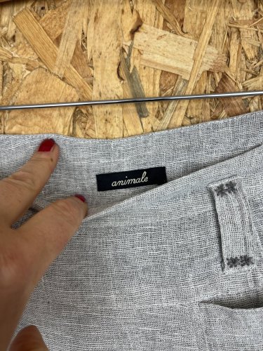 Lněná sukně Animale 100 % len