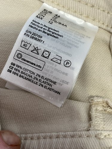 Oversize kalhoty H&M 98 % bavlna