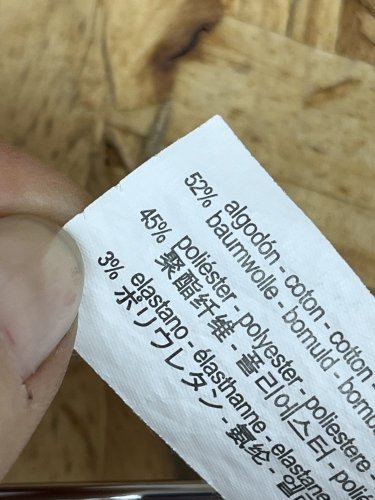 Elastické kalhoty ZARA 52 % bavlna