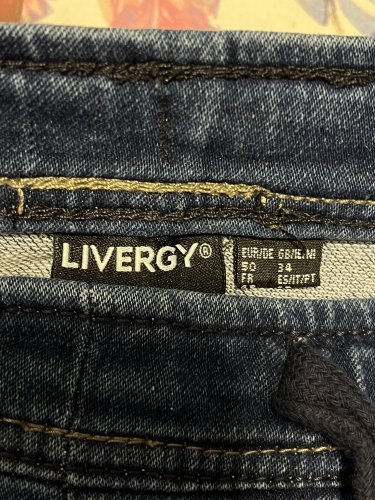Riflové kraťasy Livergy s podílem bavlny a elastanu