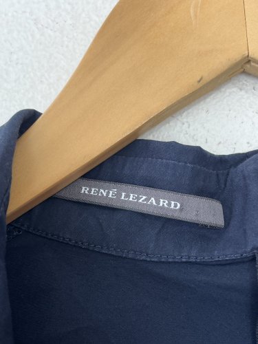 Košilové šaty René Lezard 73 % bavlna