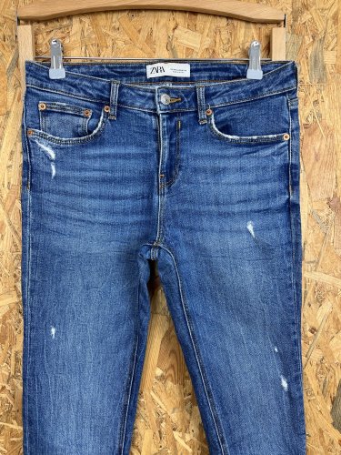 Skinny džíny ZARA s podílem bavlny a elastanu