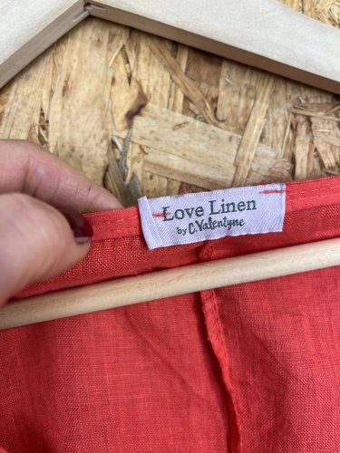 Oversize tunika Made in Italy 100 % len