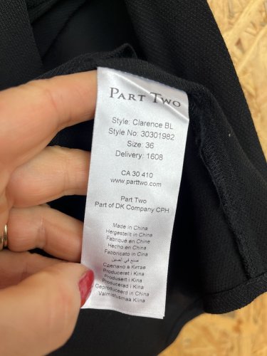 Oversize tunika Part Two 100 % viskoza