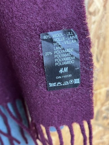 Vlněný šál H&M 80 % vlna