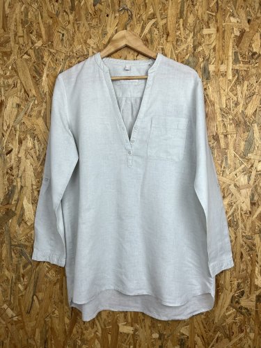 Prodloužená tunika Esprit 60 % len 40 % bavlna