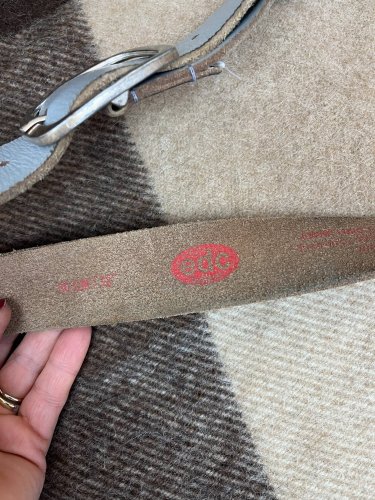 Kožený pásek edc 100 % kůže