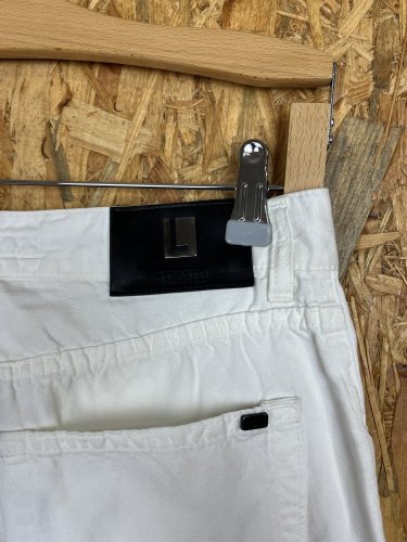 Pánské kalhoty KARL LAGERFELD 60 % bavlna 40 % len