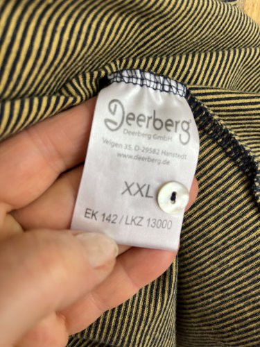 Bavlněné oversize šaty Deerberg 95 % bavlna