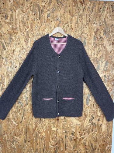 Pánský kardigan Made in Germany 50 % vlna 50 % bavlna