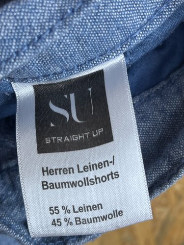 Pánské kraťasy Straightup 55 % len 45 % bavlna