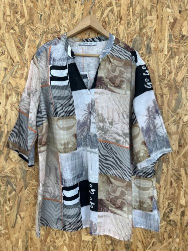 Oversize tunika Estelle Jolie 100 % len