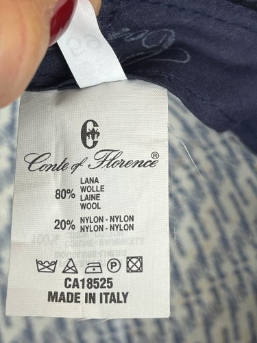 Námořní klobouk Conte of Florence 80 % vlna