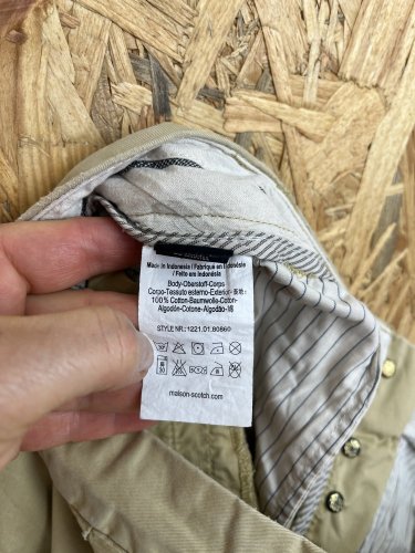 Pánské kalhoty Scotch&Soda 100 % bavlna