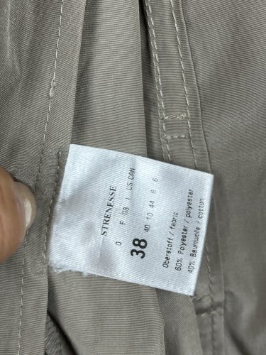 Přechodový kabát Strenesse 60 % polyester 40 % bavlna