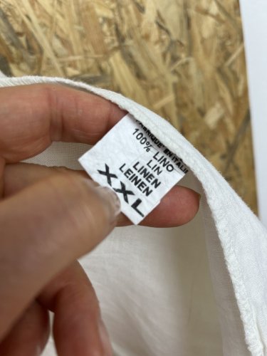 Lněné šaty Made in Italy 100 % len