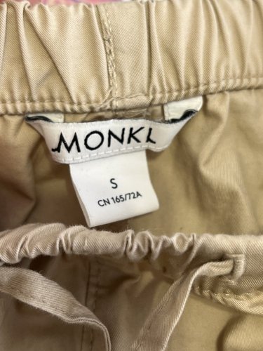 Široké kalhoty Monki 100 % bavlna