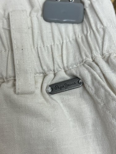 Přírodní kraťasy Pepe Jeans 44 % len 56 % bavlna