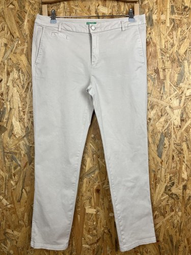 Bavlněné kalhoty Benetton 98 % bavlna