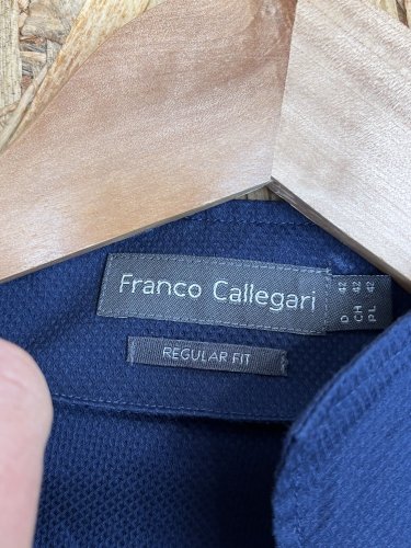 Námořní košile Franco Callegari 100 % bavlna