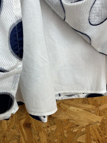 Dětské šaty Benetton s podílem bavlny a polyamidu