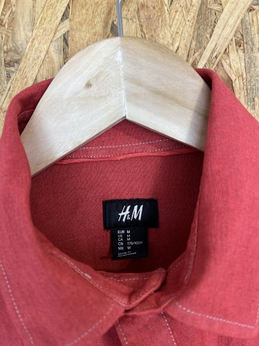 Pánská košile H&M 55 % len 45 % bavlna