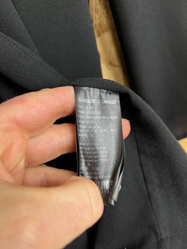 Oversize šaty Samsoe & Samsoe 100 % polyester