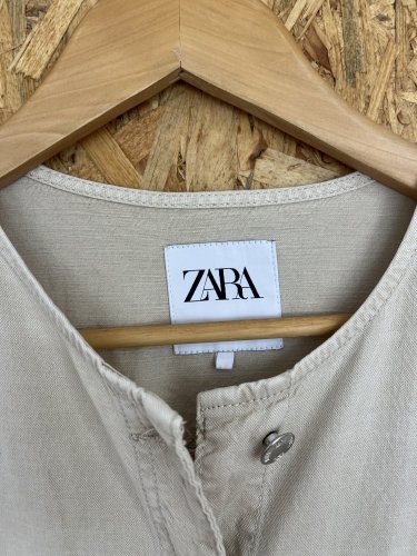 Přírodní overal ZARA s podílem bavlny a lnu