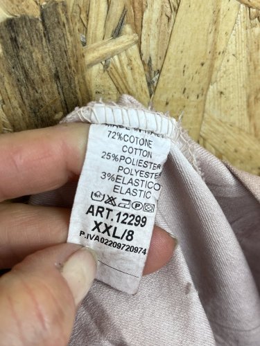 3/4 kraťasy Made in Italy 72 % bavlna