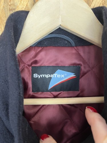 Námořní kabát SympaTex 85 % vlna 15 % alpaka