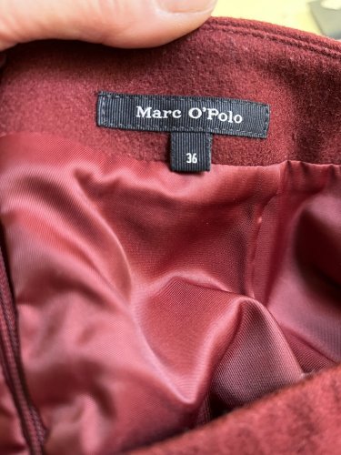 Vlněná sukně Marc O`Polo 100 % vlna