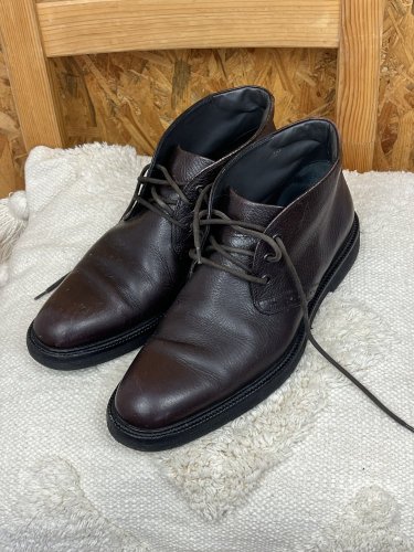 Kožené boty Hugo Boss 100 % kůže