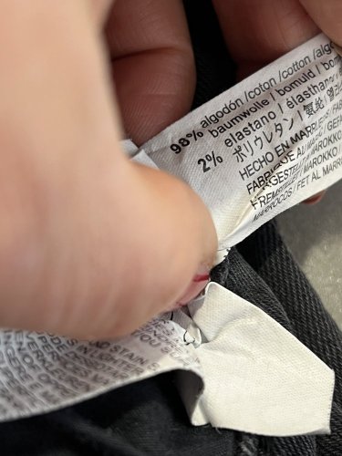 Skinny džíny ZARA 98 % bavlna