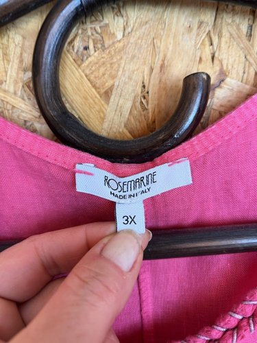 Oversize lněné šaty Rosemarine 100 % len